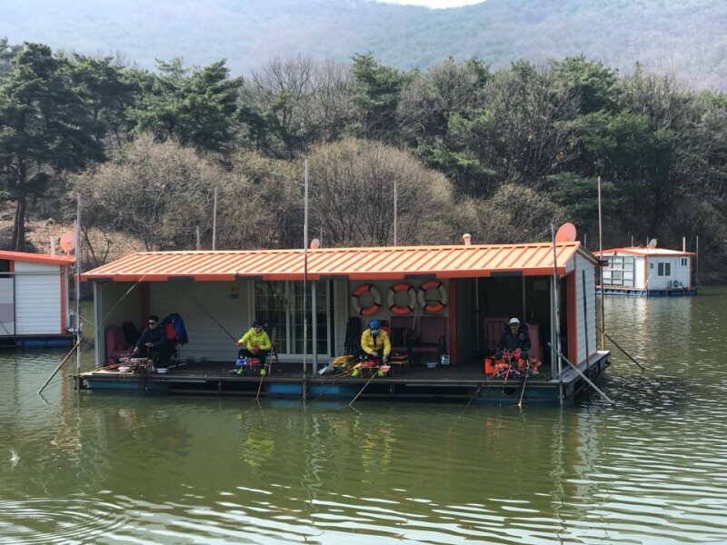 아산 산들낚시터의 3월24일 금요일 모습 올립니다 (유료터정보 - 유료터점주조황)