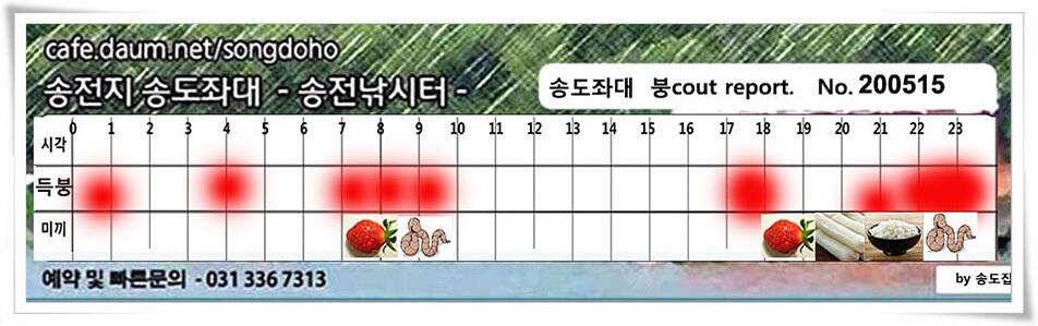 42cm송전지 송도집 좌대 조황 (유료터정보 - 유료터점주조황)
