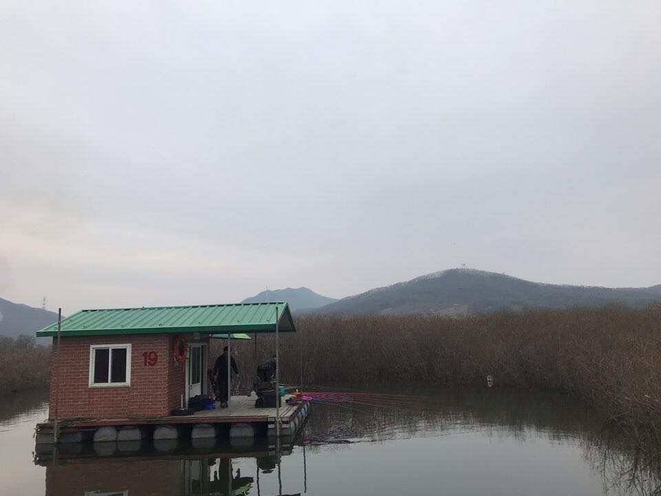 고삼지 상류권 최상포인트 독점 양촌좌대 (유료터정보 - 유료터점주조황)