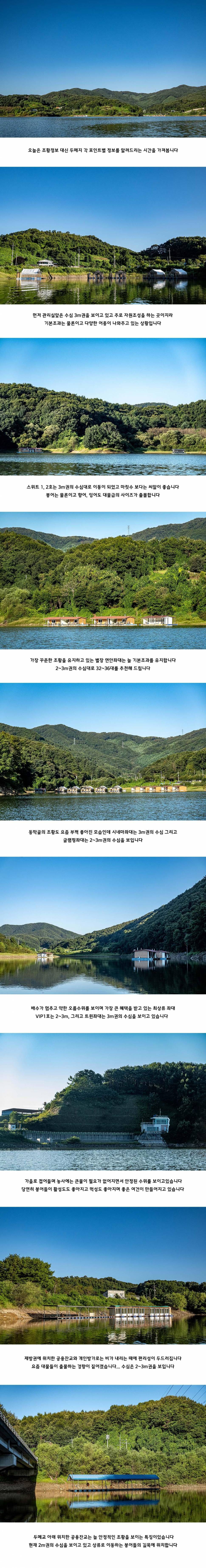 안성 두메낚시터 9월 5일 조황정보 (유료터정보 - 유료터점주조황)