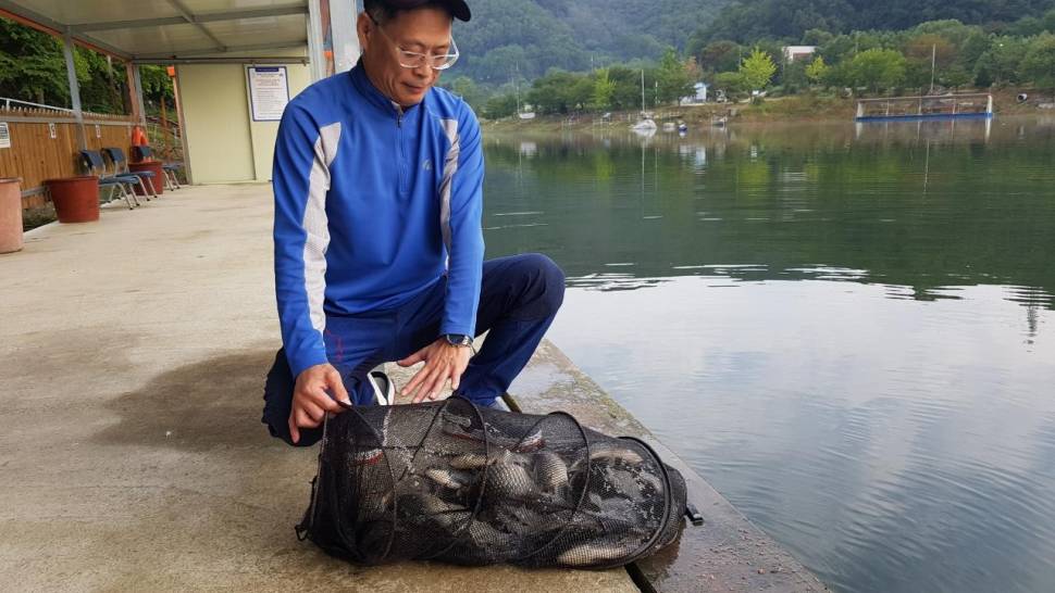힐링 수곡낚시터 호조황이 큰편차없이 어제와 오늘도 이어지고 있습니다 (유료터정보 - 유료터점주조황)
