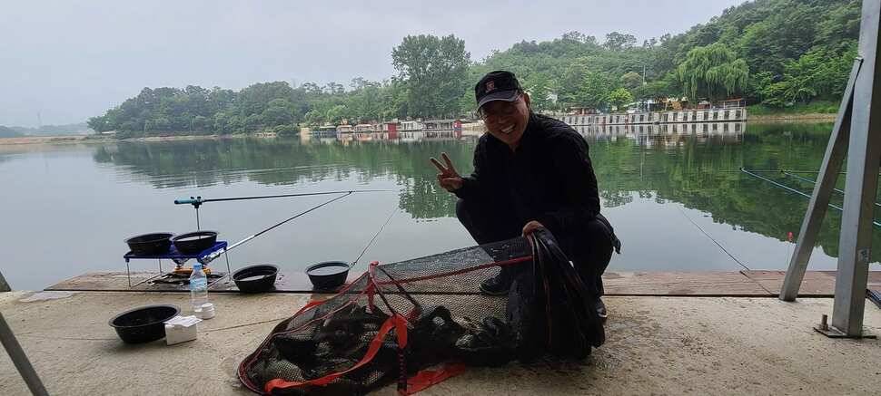 양평낚시터 힐링 수곡낚시터 고르고 꾸준한 조황입니다 (유료터정보 - 유료터점주조황)