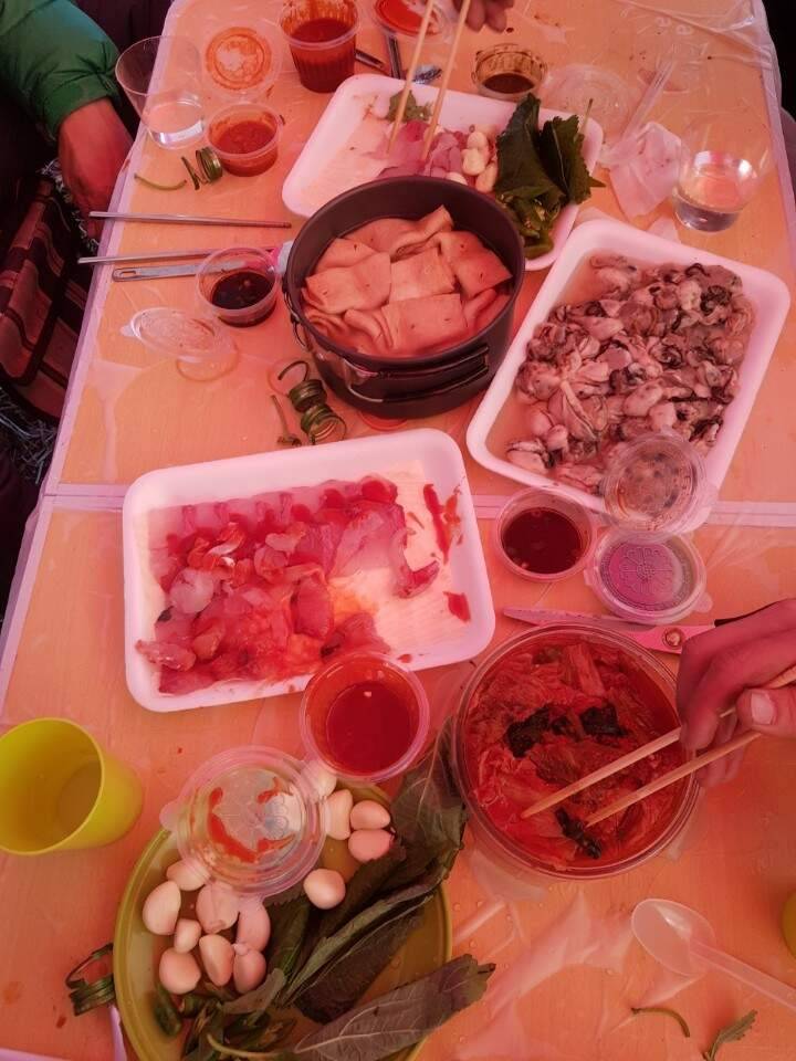 개인납회겸지인분들과 (조황조행기 - 화보조행기)