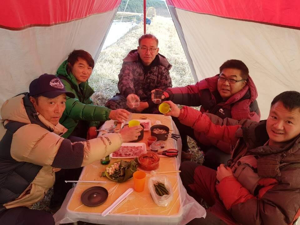 개인납회겸지인분들과 (조황조행기 - 화보조행기)