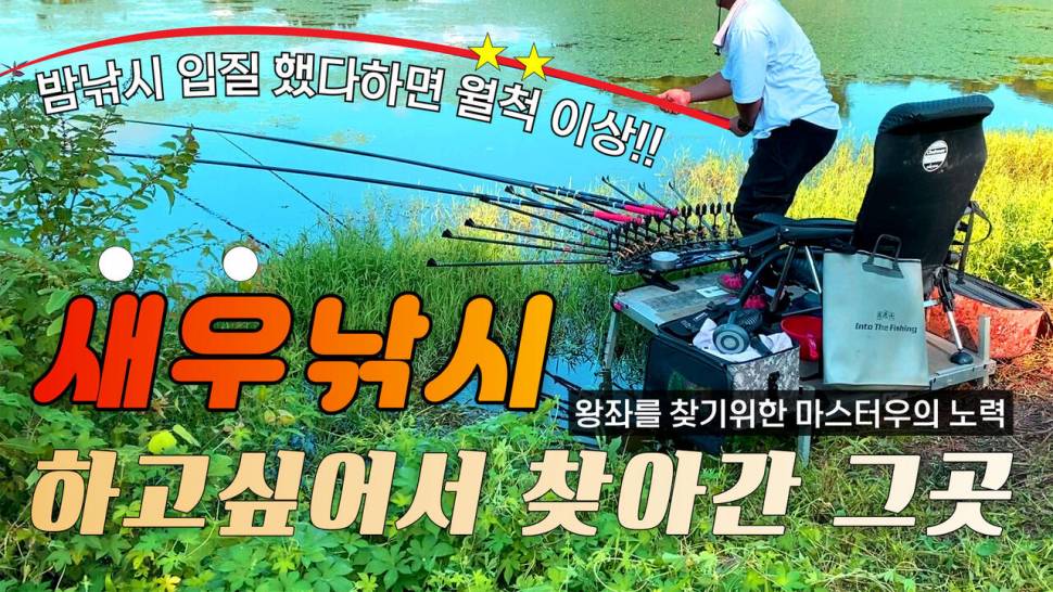 새우낚시가 하고 싶어서 찾아간 전북의 소류지에서 월척파티 (조황조행기 - 화보조행기)
