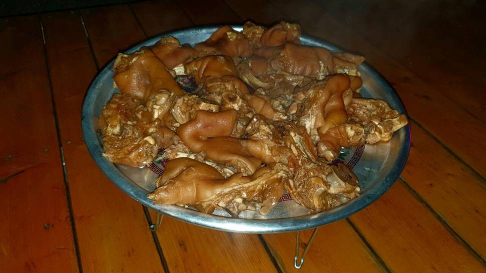 펜션먹방 (조황조행기 - 화보조행기)