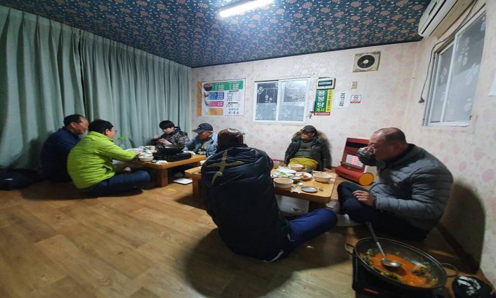 12월 추운 겨울의 시작 (조황조행기 - 화보조행기)