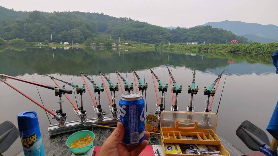 임자도남자 낚시여행3화순천소류지 (조황조행기 - 화보조행기)