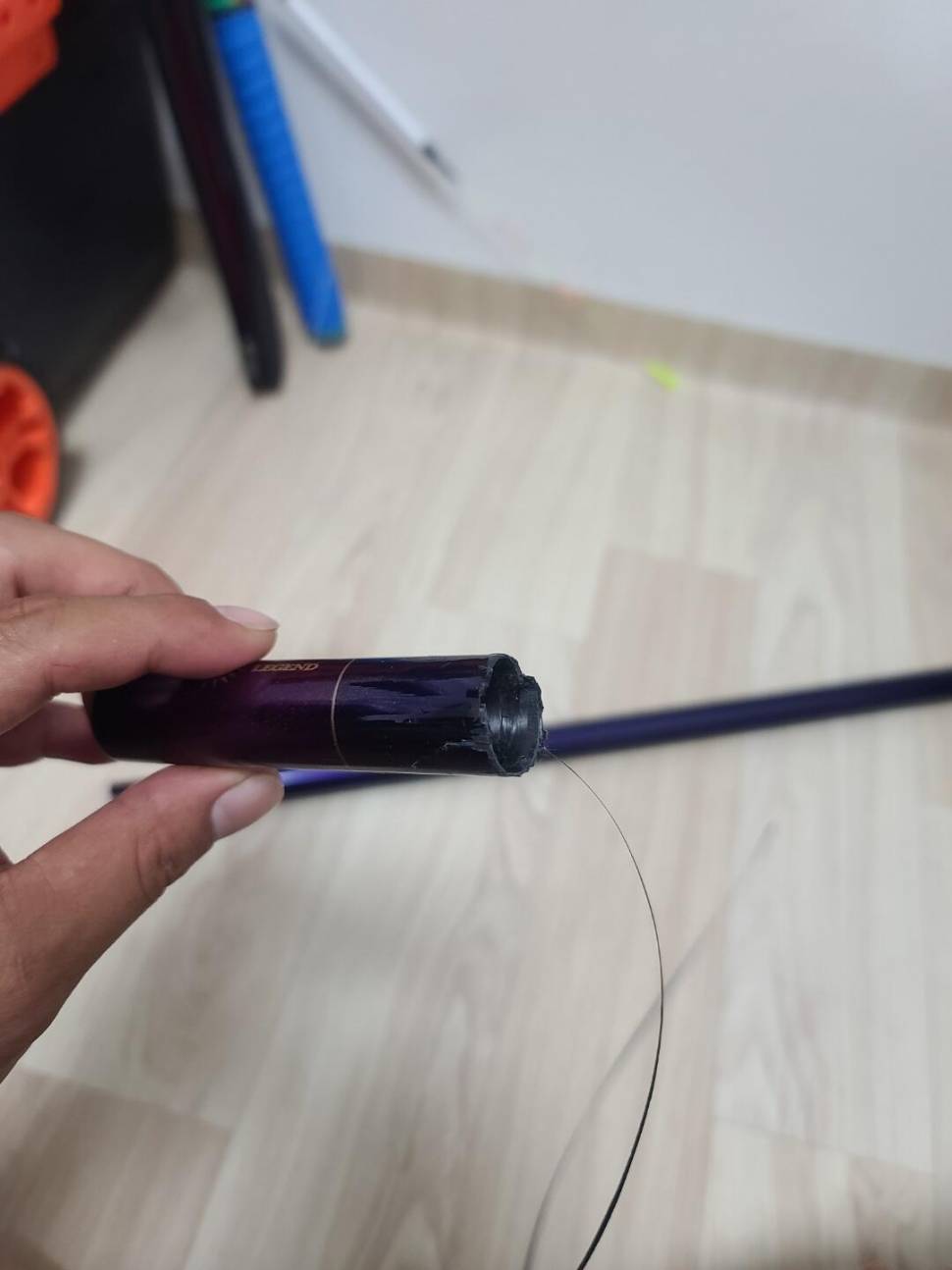 독야레전드 신품 구입후 파손 (낚싯대포럼 - 송원)