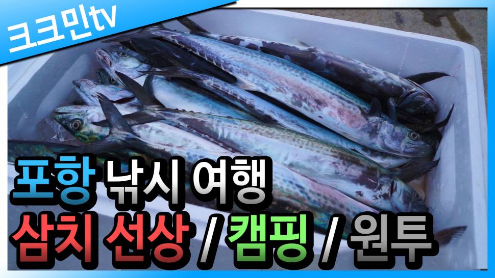 삼치 낚시 영상포항 영일만항선상삼치구이 (커뮤니티 - 낚시동영상)