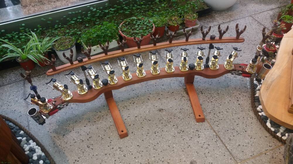 대륙 헤드 뭉치와 산벚 레일 (사용기강좌 - 나의낚시장비)