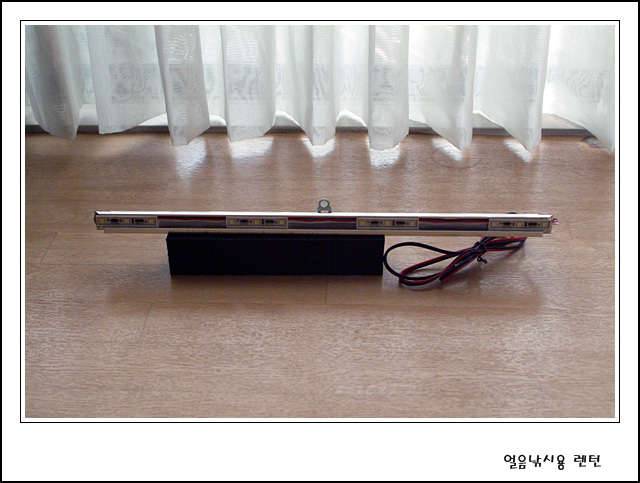 얼음낚시 받침틀 밤낚시용 렌턴 (사용기강좌 - 나의낚시장비)