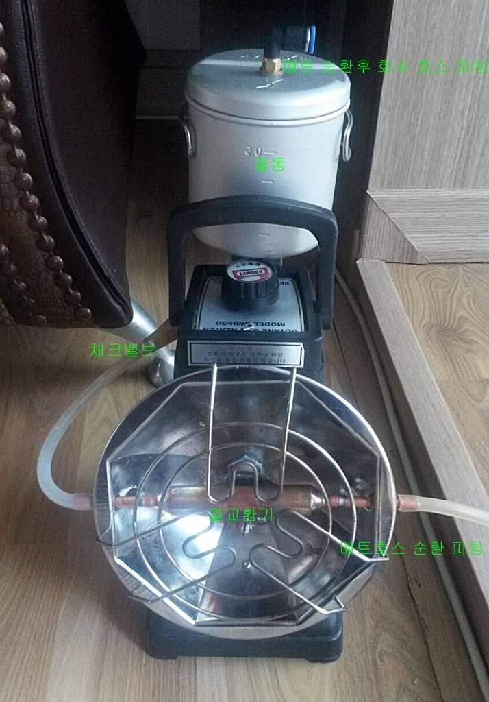 허접한 난로 보일러 만들기 (사용기강좌 - 나의낚시장비)