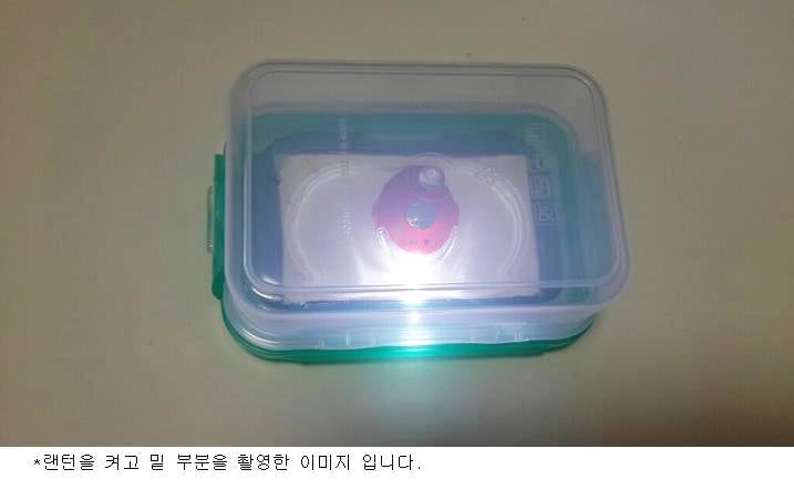 지렁이 보관케이스 (사용기강좌 - 나의낚시장비)