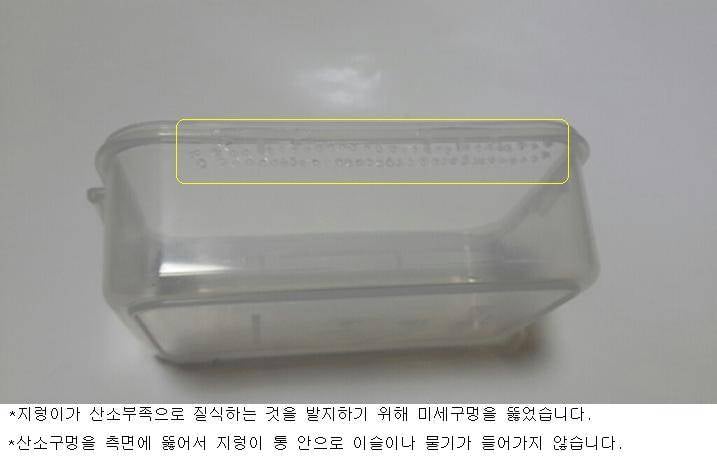 지렁이 보관케이스 (사용기강좌 - 나의낚시장비)