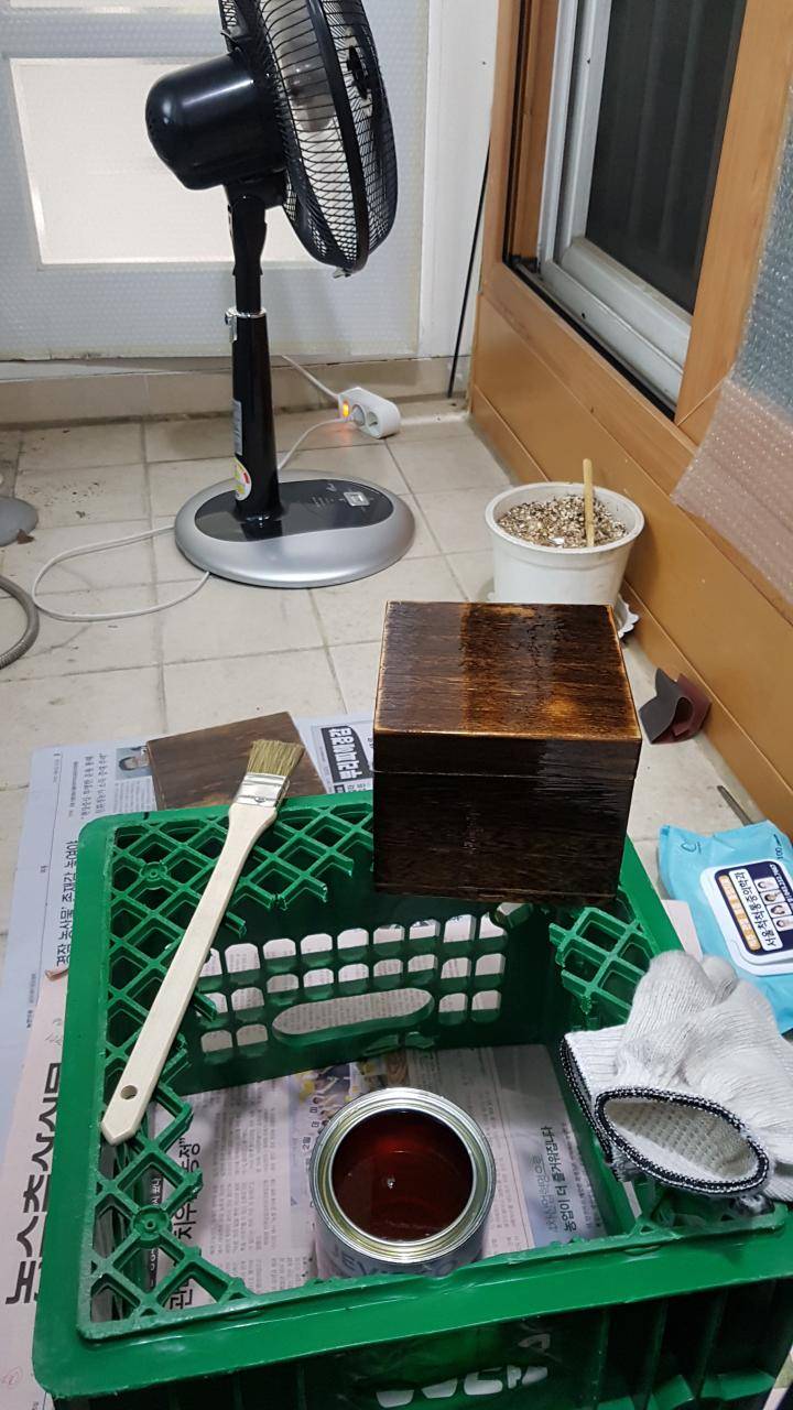지렁이통만들어 봤습니다 (사용기강좌 - 나의낚시장비)