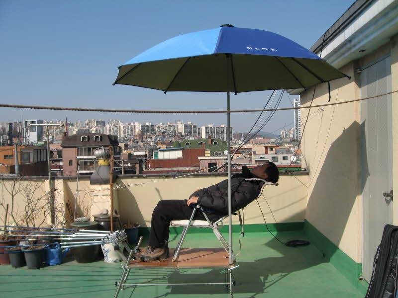 제가만든 개인좌대 (사용기강좌 - 나의낚시장비)