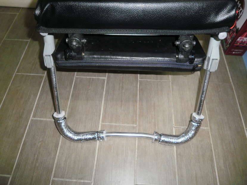 낚시의자 바닥부착 스티로폼 (사용기강좌 - 나의낚시장비)
