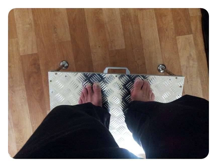 엉성하지만 쉽게 만든 자작 발판 (사용기강좌 - 나의낚시장비)