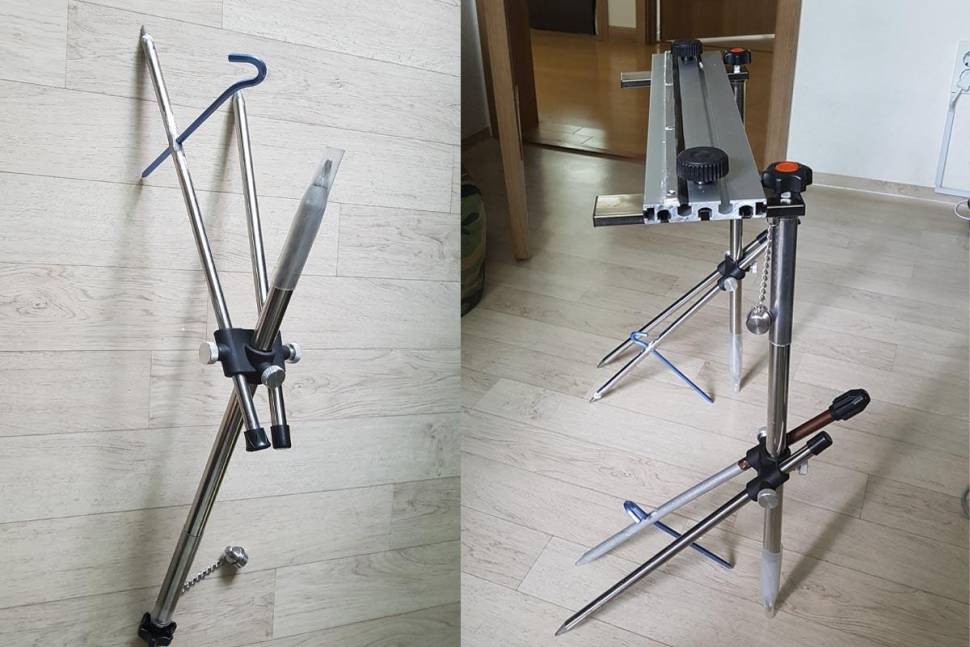 땅꽂이 개조해봤습니다 (사용기강좌 - 나의낚시장비)