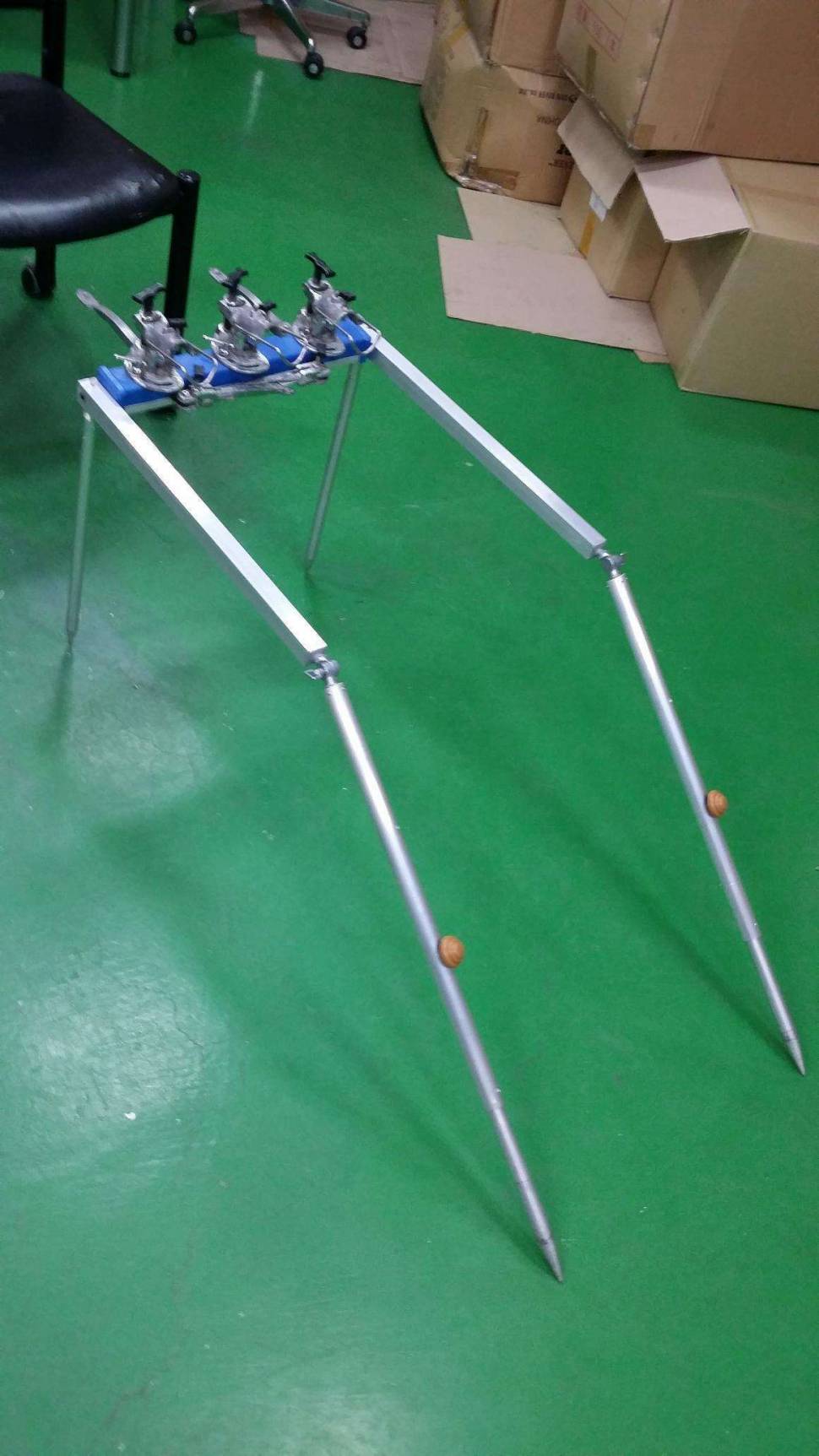 자작 받침대 입니다 (사용기강좌 - 나의낚시장비)
