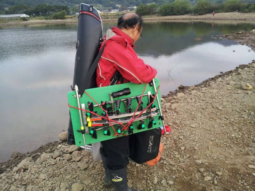미라클전용 도마소좌대 업그레이드버젼 (사용기강좌 - 나의낚시장비)