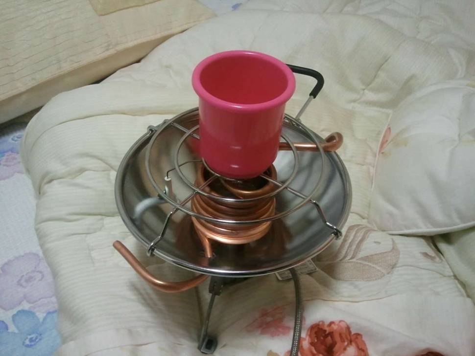 코베아 파이어볼 난로를 보일러개조 (사용기강좌 - 나의낚시장비)