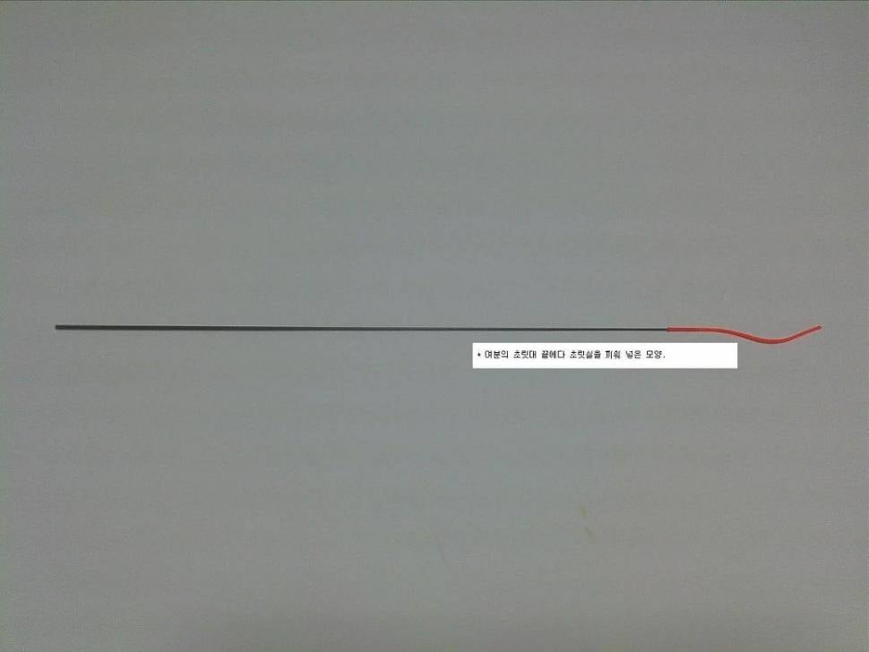 ‘초릿실’완벽한 교체 방법 (사용기강좌 - 나의낚시장비)