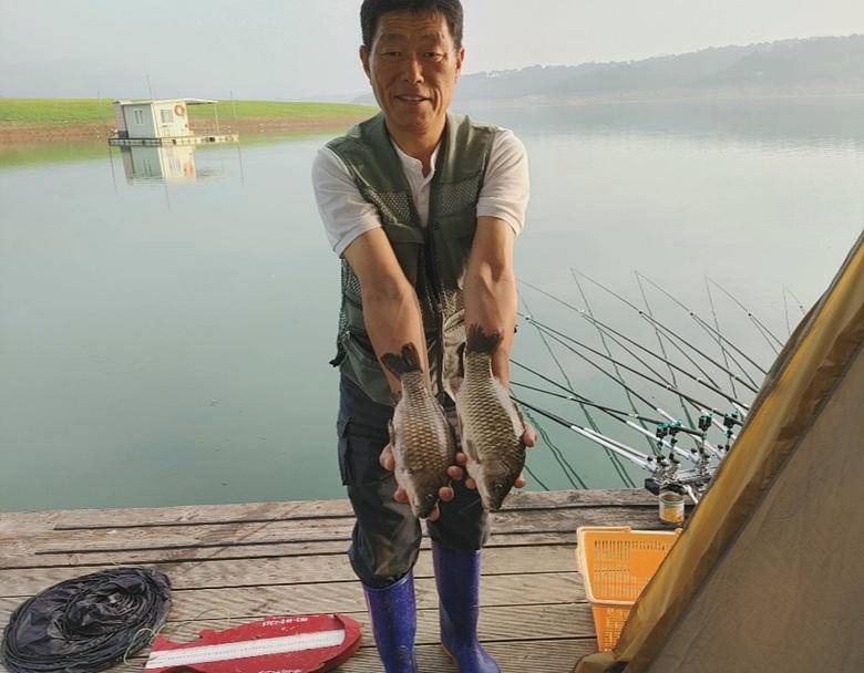 오름수위를 기다리는 충주호 (조황조행기 - 충주호조황속보)