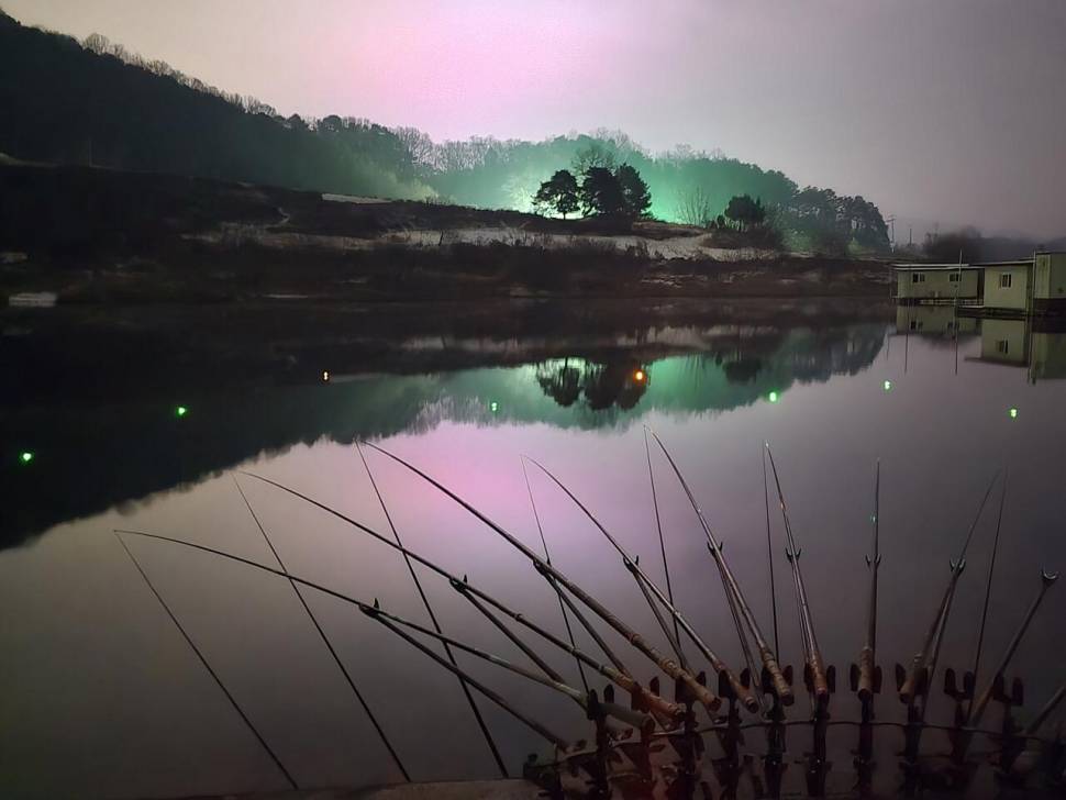 청풍 한버들 낚시터입니다 (조황조행기 - 충주호조황속보)
