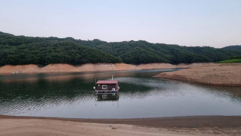 솔낚시터 허리급 조황입니다 (조황조행기 - 충주호조황속보)