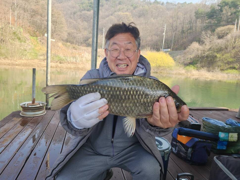 청풍 한버들 4짜 조황입니다 (조황조행기 - 충주호조황속보)