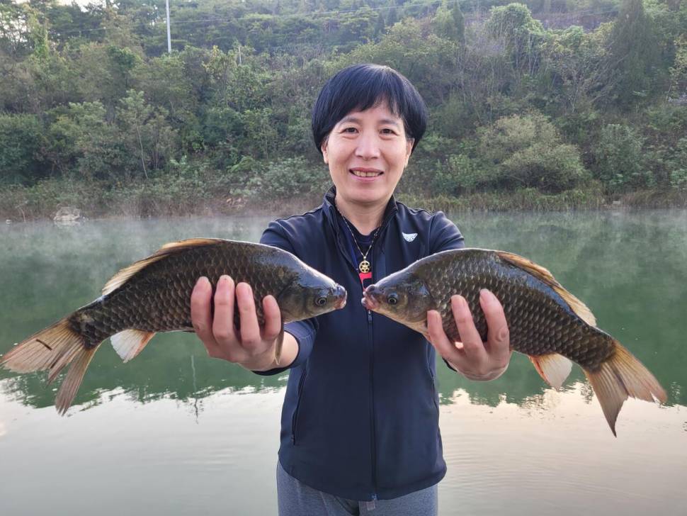 청풍 실리곡낚시터 허리급 조황입니다 (조황조행기 - 충주호조황속보)
