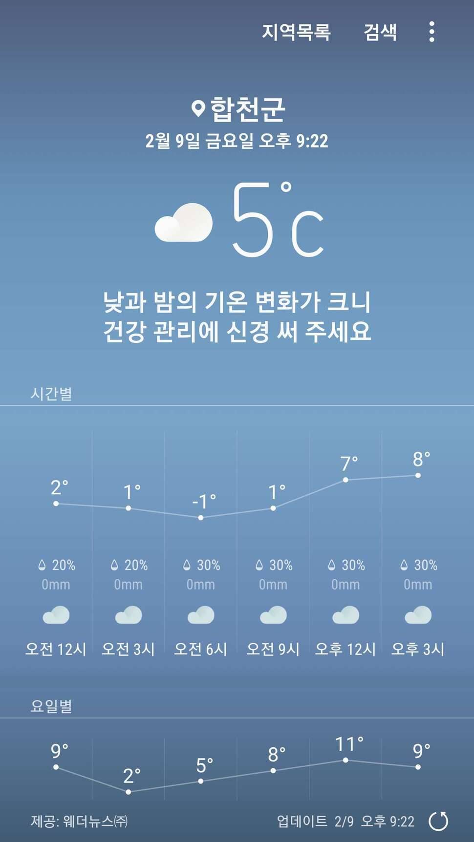 합천에서 시작합니다 (조황조행기 - 모바일간편조행)
