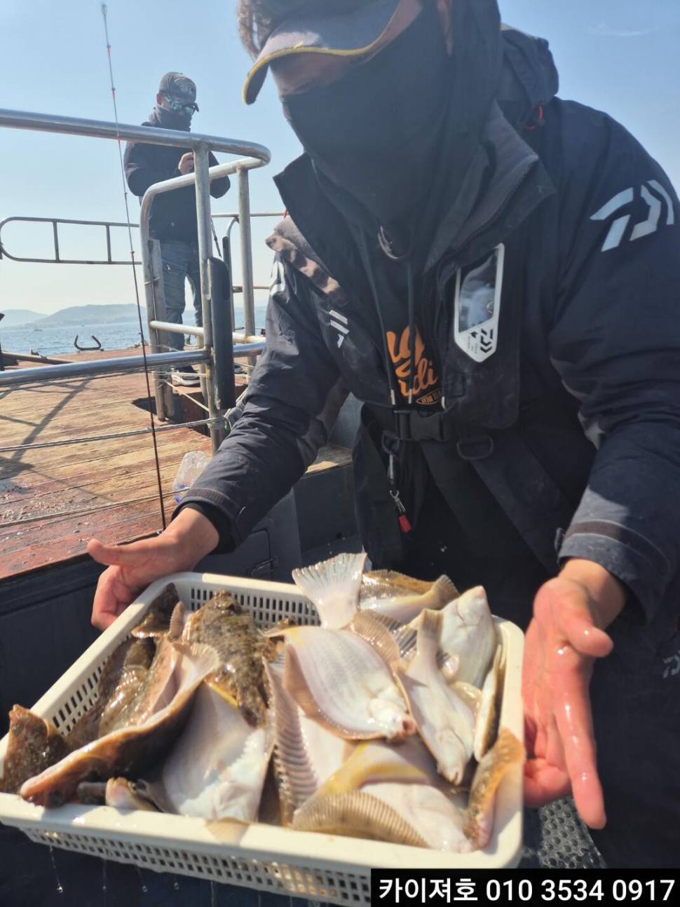 11일오전 왕왕 도다리 문어 참가자미 조황 (조황조행기 - 바다선상조황)