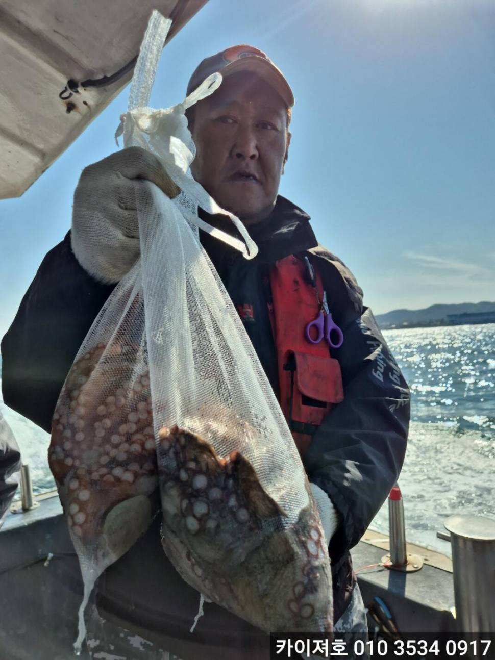 30일 주간 돌문어 조황 (조황조행기 - 바다선상조황)