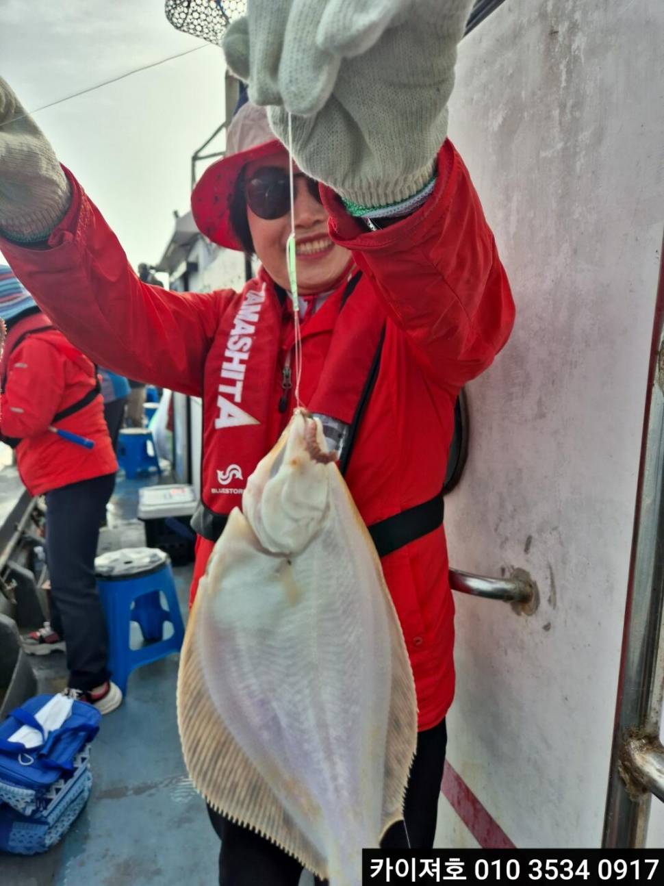 18일오전 도다리참가자미 조황 (조황조행기 - 바다선상조황)