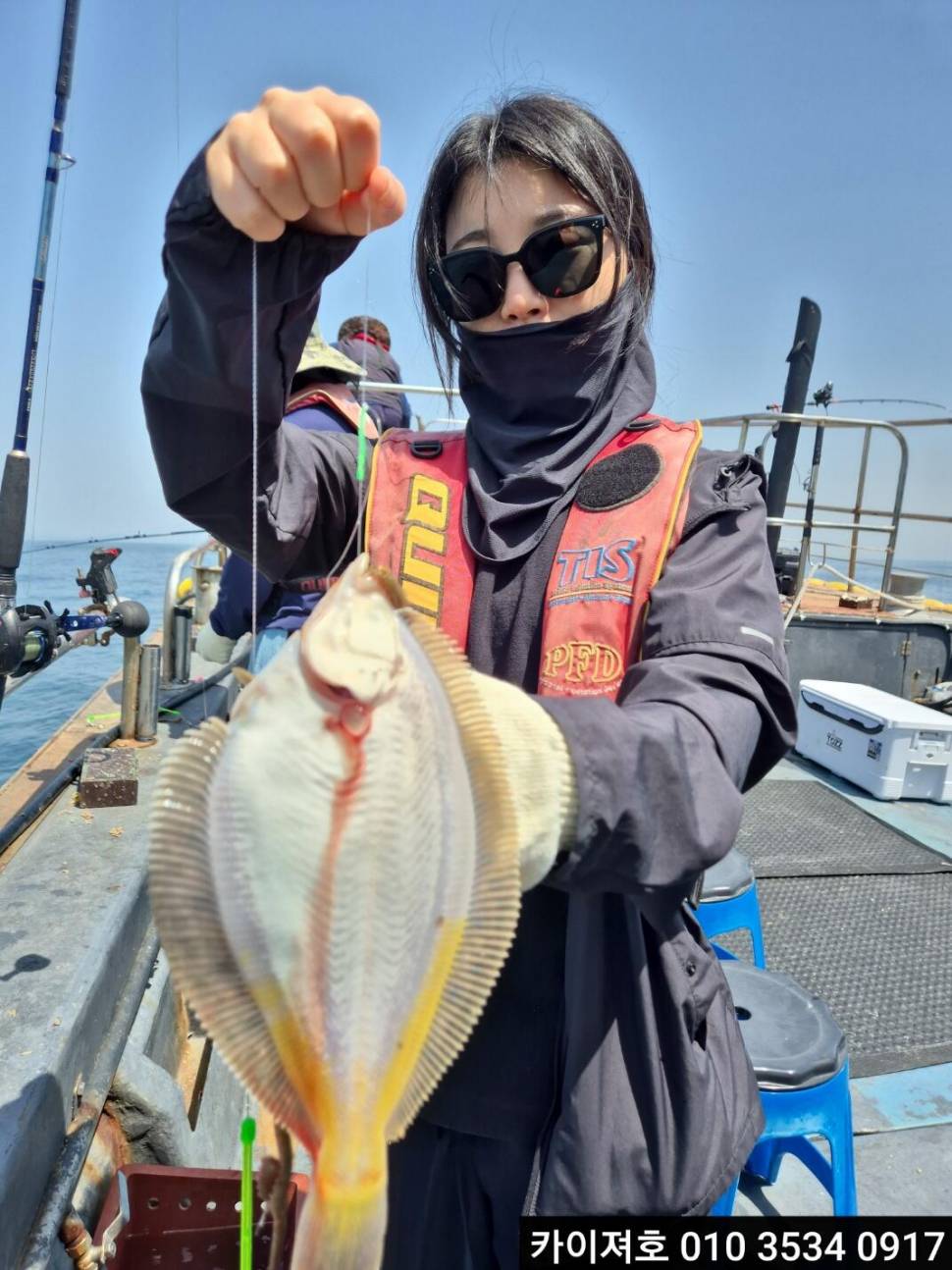 19일 도다리참가자미 조황 (조황조행기 - 바다선상조황)