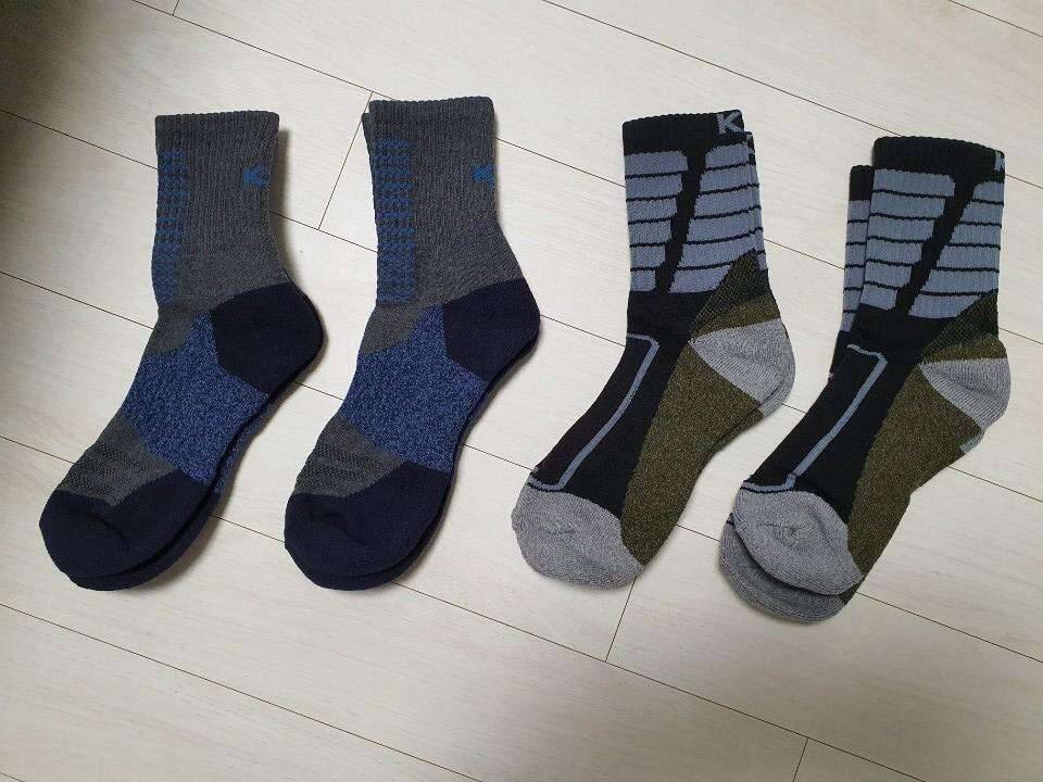 K2 남성용 캠프캡 넥게이터 귀마개 및 쿨맥스 양말 4켤레 일괄 (중고장터 - 비낚시용품)