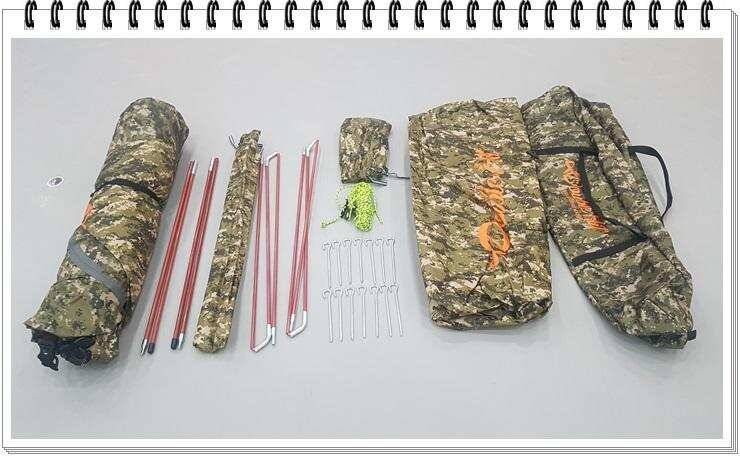 가심비에 가로본능 세로본능 충실한 낚시텐트 개봉기 (사용기강좌 - 사용기)