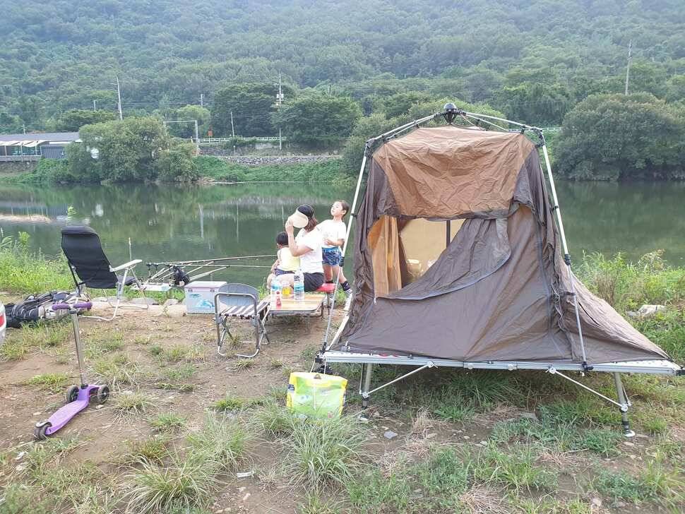 파라다이스 신형좌대 (사용기강좌 - 사용기)