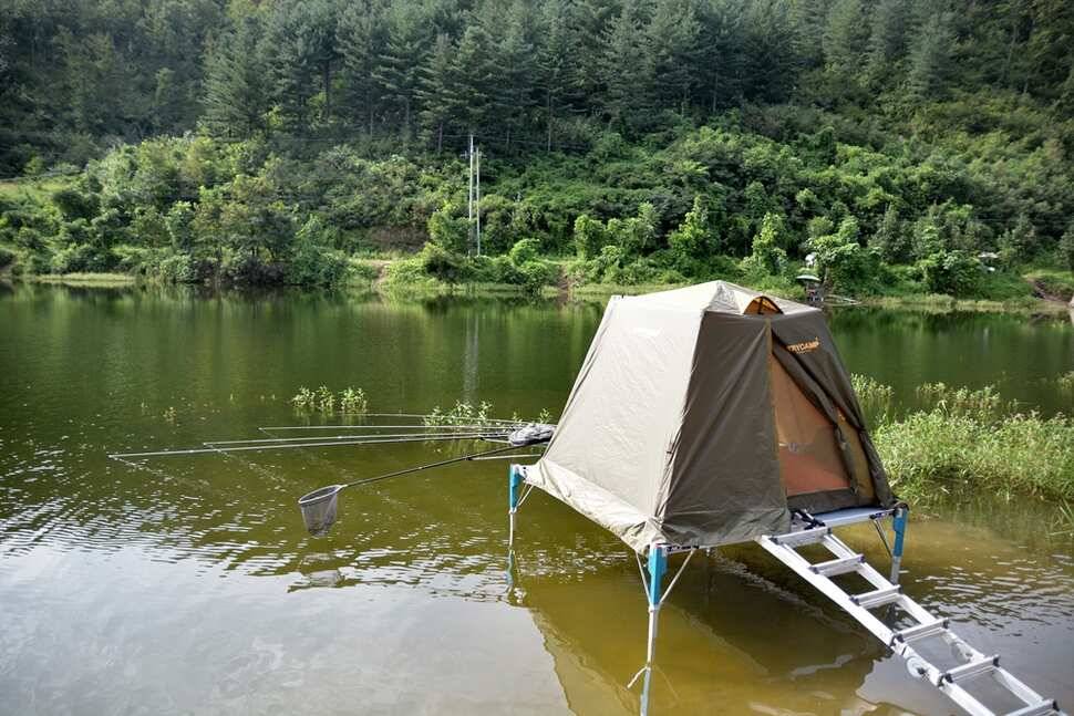 동일나이스 빅자이언트 좌대 사용기 입니다 (사용기강좌 - 사용기)