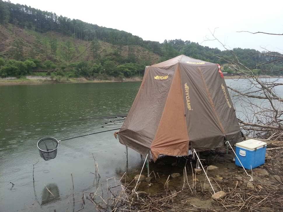 동일나이스 빅자이언트 좌대 사용기 입니다 (사용기강좌 - 사용기)